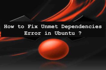 How to Fix Unmet Dependencies Error on Ubuntu
