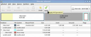 gparted software