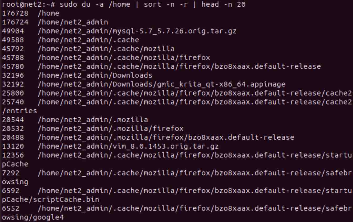 how-to-find-the-largest-files-on-linux