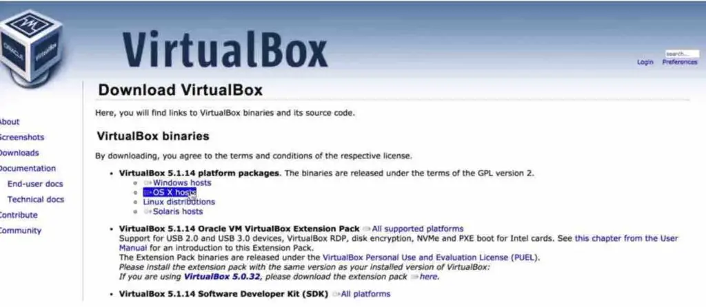 virtualbox mac download