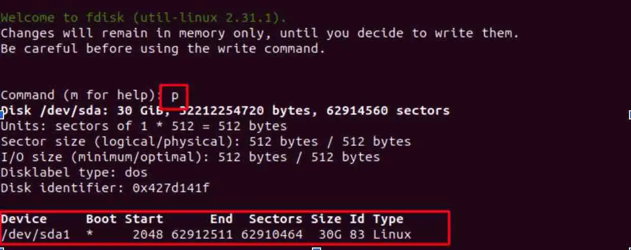 Fdisk Command In Linux