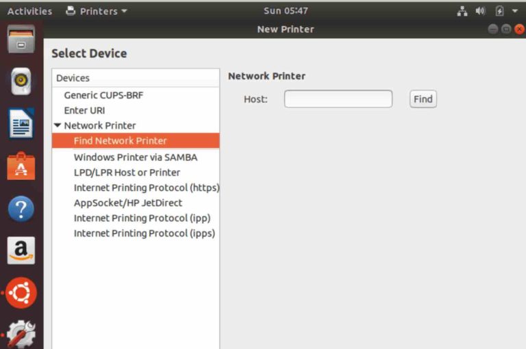 How to set up a printer on Ubuntu
