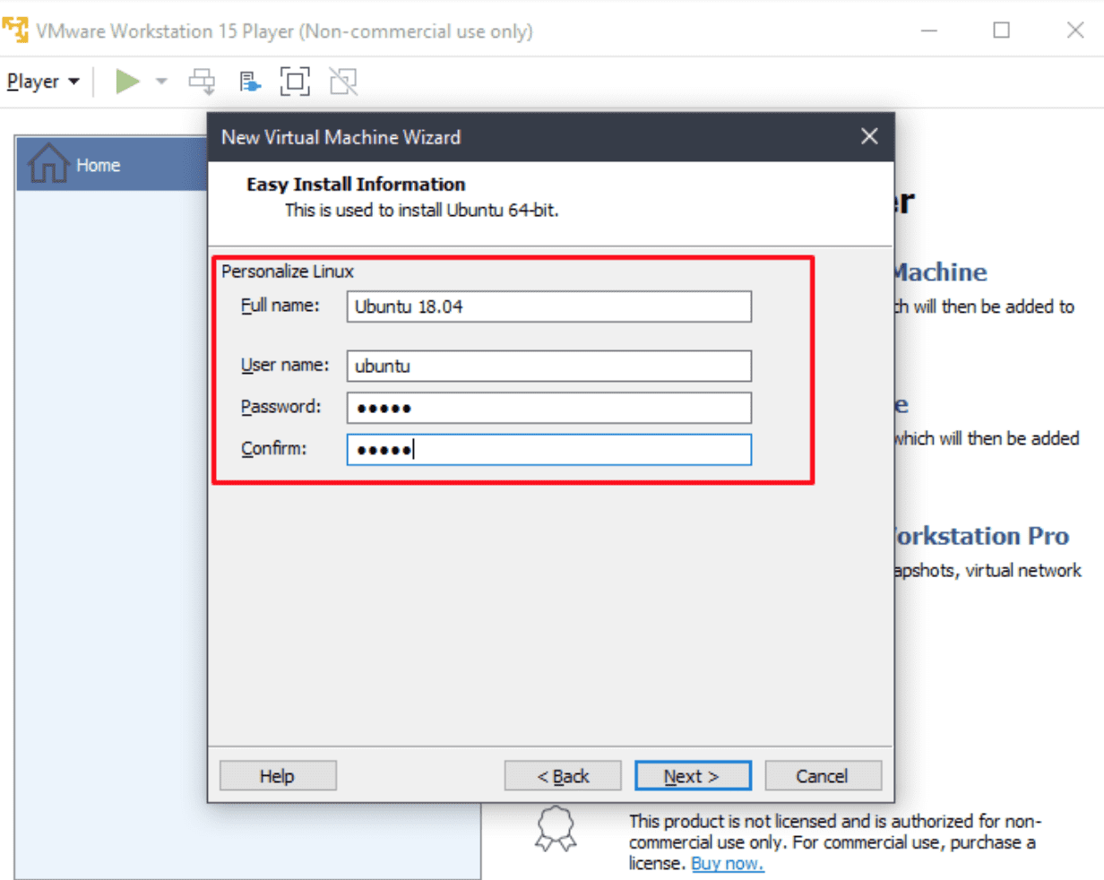 linux iso file for vmware