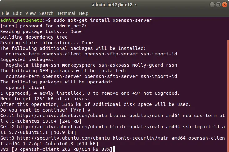 Install openssh in windows 7