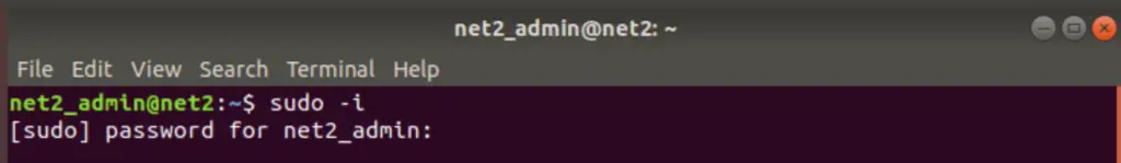 How to become root user in Ubuntu