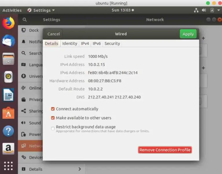linux get IP address by mac