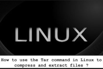 How to use the Tar command in Linux to compress and extract files