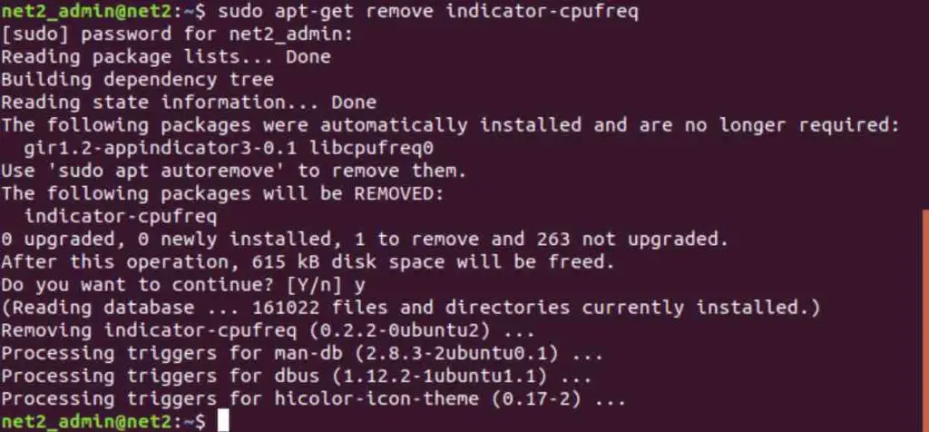 cpufreq remove