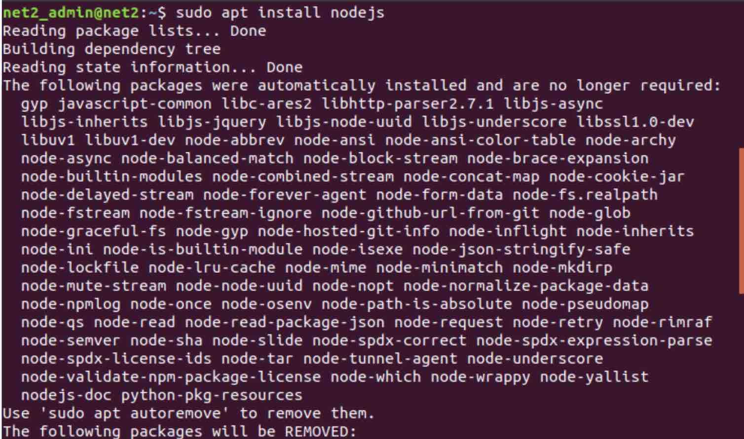 Upgrade command. Apt install nodejs git. Npm node js установить Ubuntu. Js Linux.