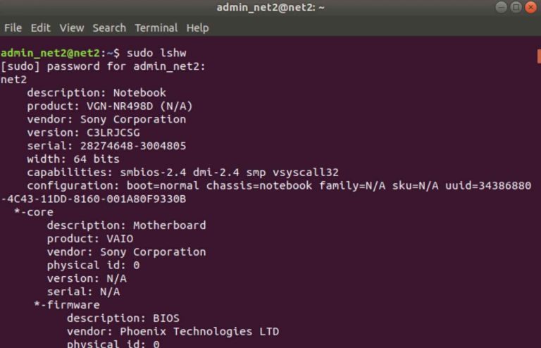How to view your Linux software and hardware details using the terminal