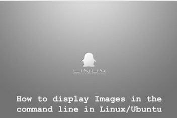 How to display Images in the command line in Linux/Ubuntu
