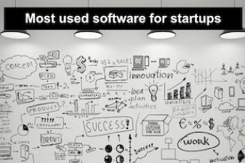 Most used software for startups