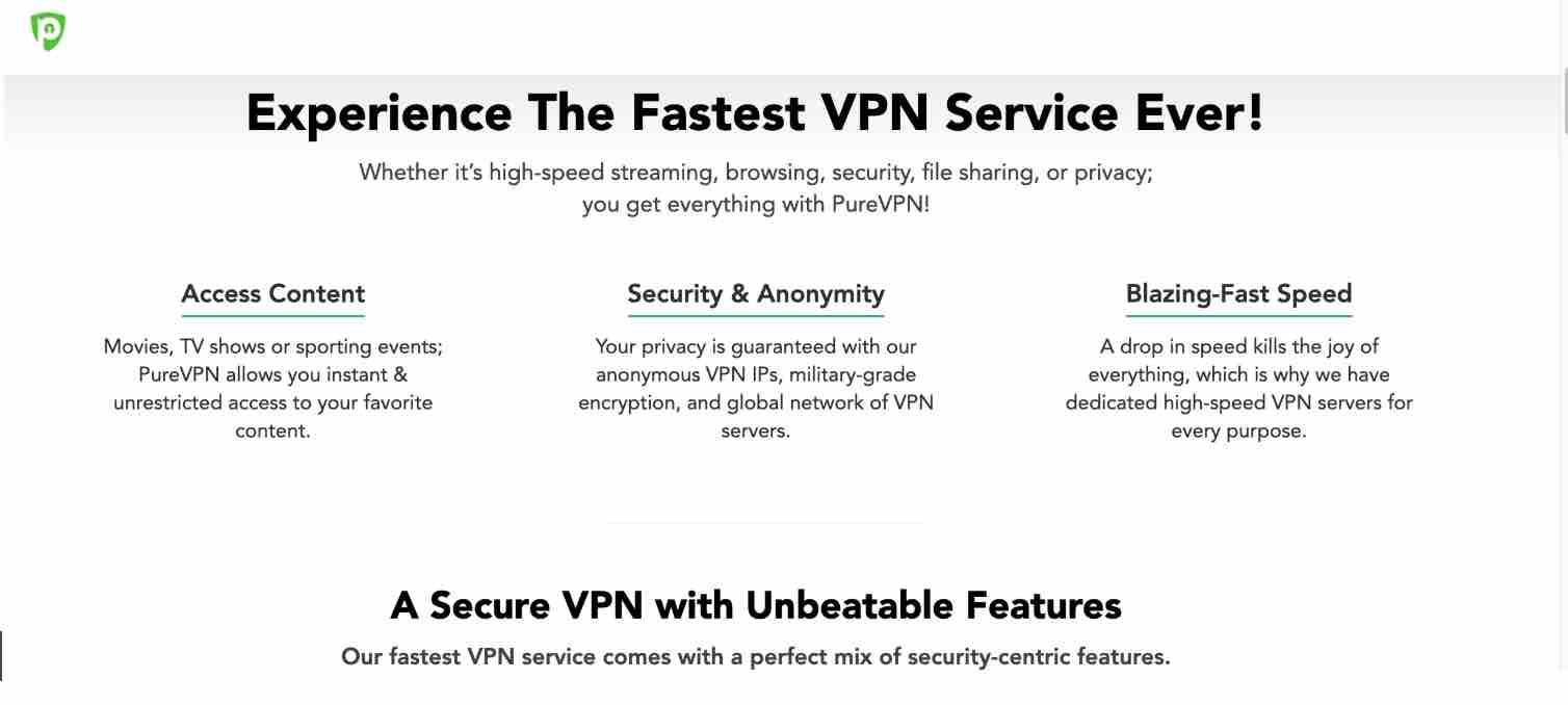 High-Speed, Secure & Anonymous VPN Service