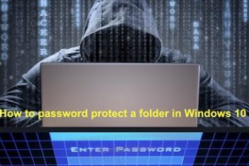 How to password protect a folder in Windows 10