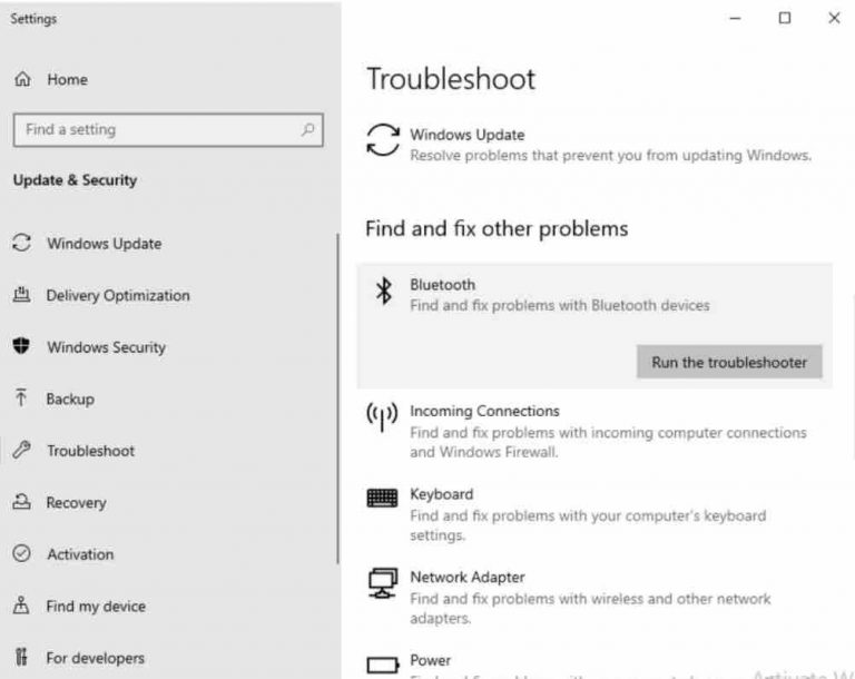How to fix Bluetooth problems in Windows 10
