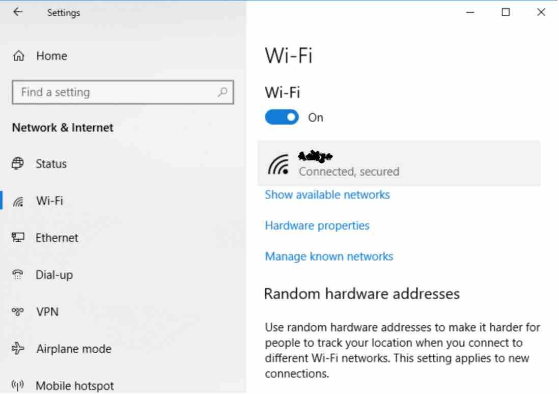 can t turn on wifi windows 10