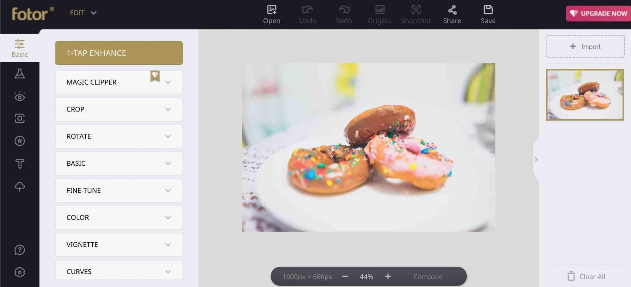 simple free photo editor download