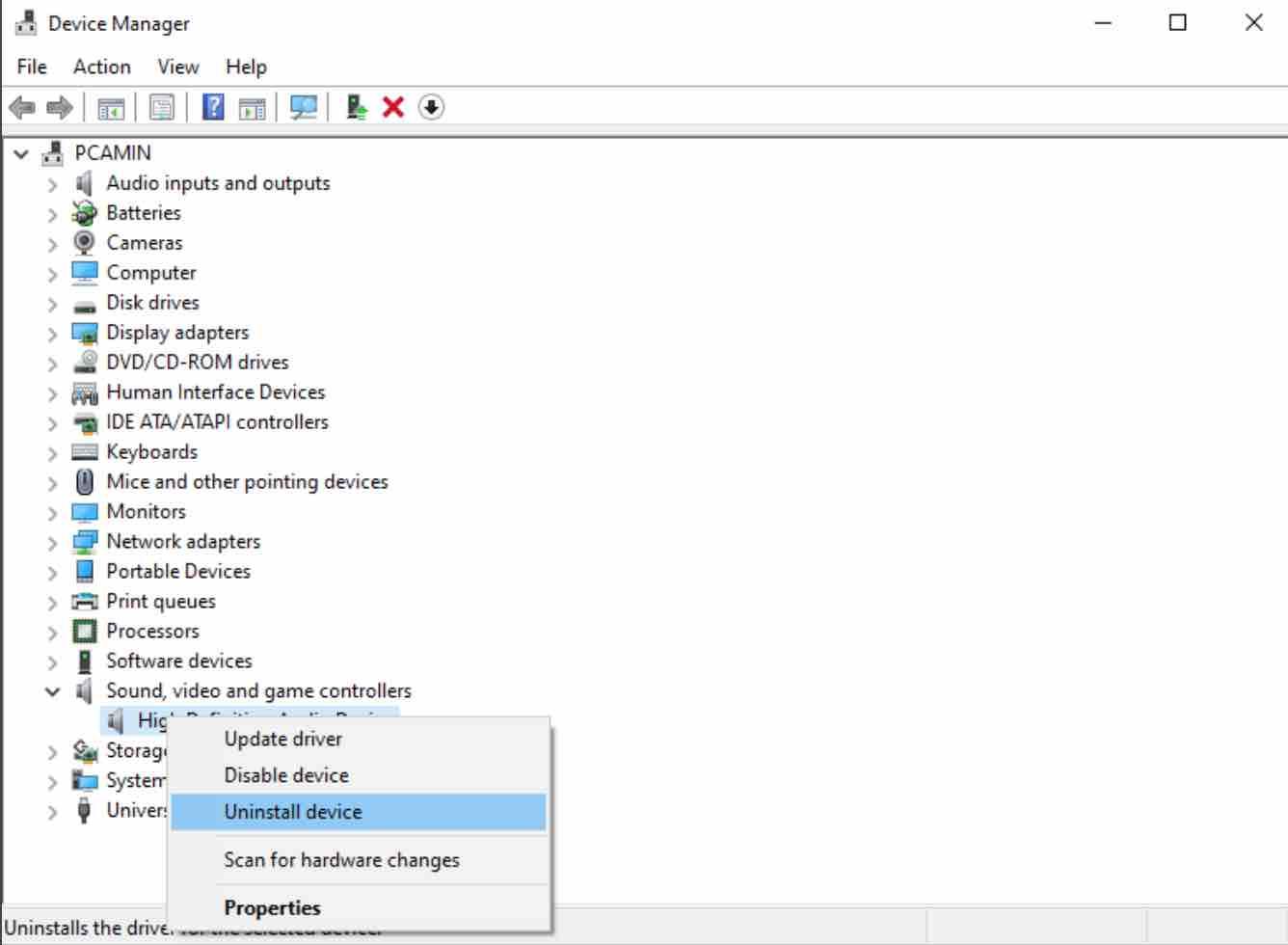 how to reinstall audio drivers windows 10 from rar file