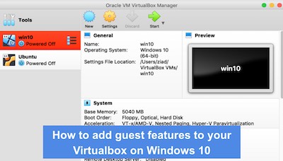 virtual box for windows 10 home