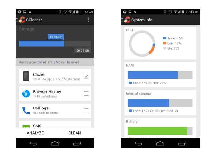 Best Android phone cleaner apps