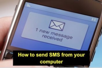 How to send SMS from your computer