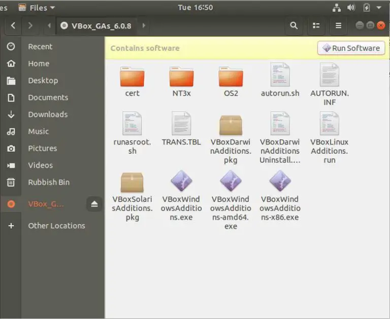 virtualbox ubuntu install guest additions