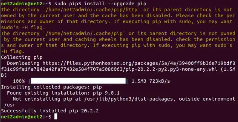 How to install pip on Ubuntu 18.04 or Ubuntu 20.04