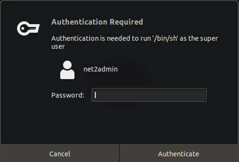 Unauthorized authentication required