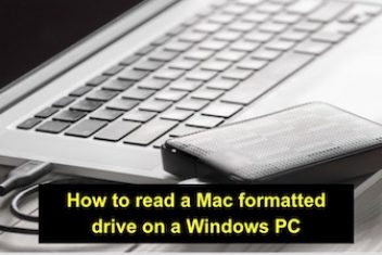 How to read a Mac formatted drive on a Windows PC