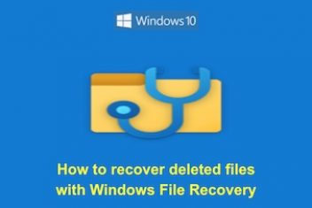 How to recover deleted files on Windows 10 with Windows File Recovery