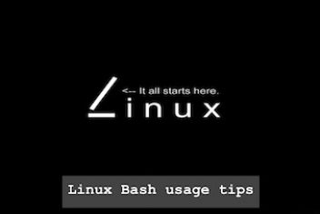 Linux Bash usage tips