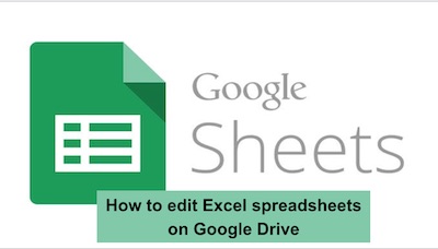 how to upload an excel file to google drive