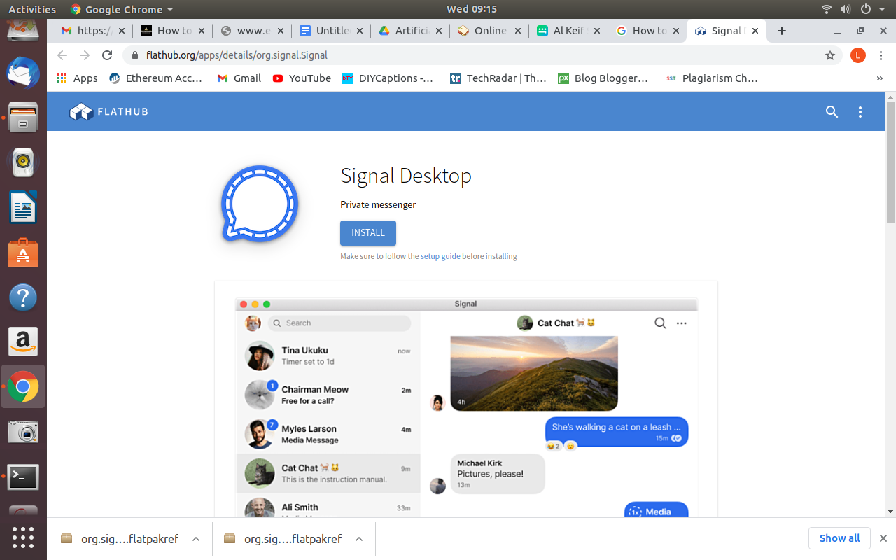 signal messenger open source