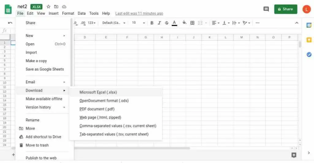 How to edit Excel spreadsheets on Google Drive