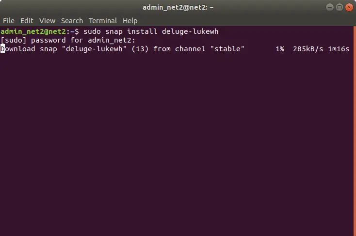 anydesk install ubuntu terminal