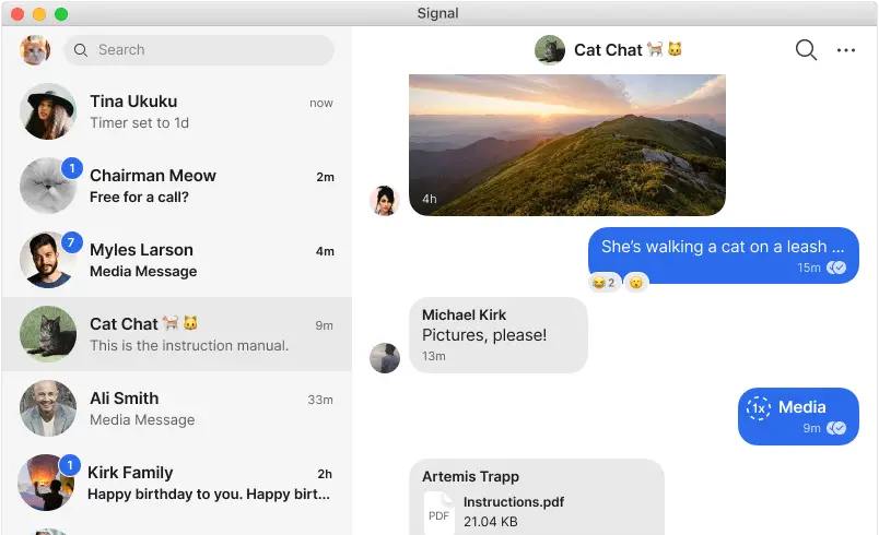 free for ios instal Signal Messenger 6.27.1