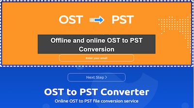 microsoft ost to pst converter online