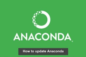 How to update Anaconda