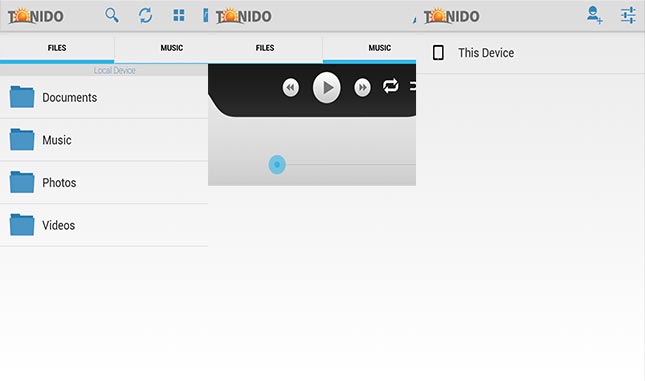 how to stream from pc to android tonto