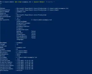 Objects In PowerShell