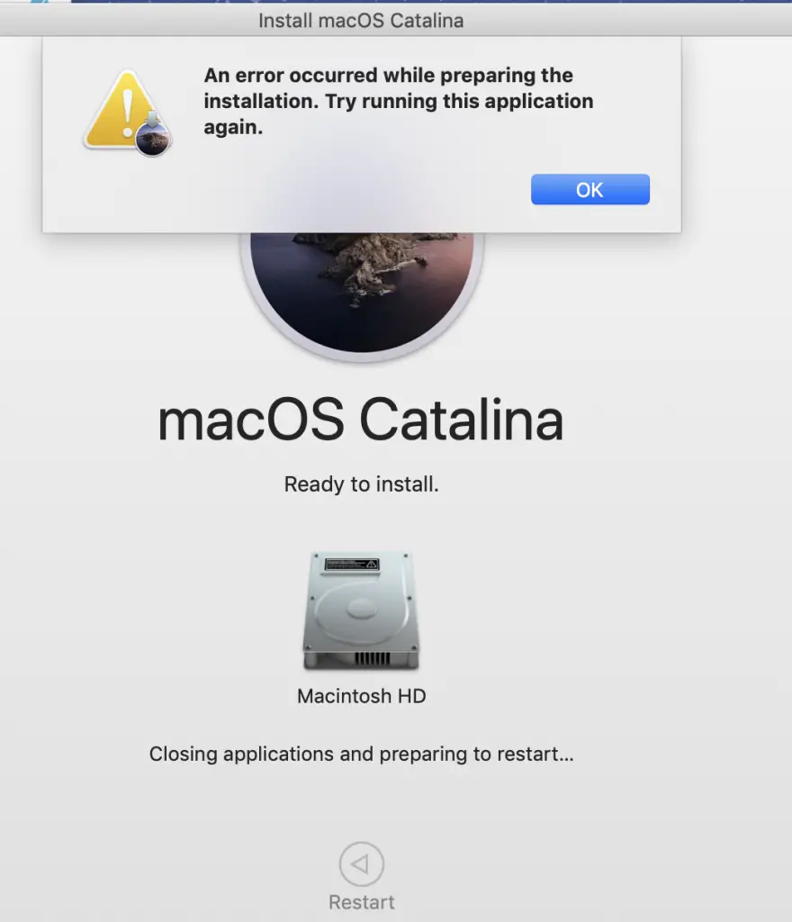 Rm cannot remove. Mac os web Error.