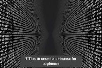 7 Tips to create a database for beginners