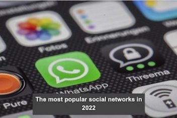 The most popular social networks in 2022