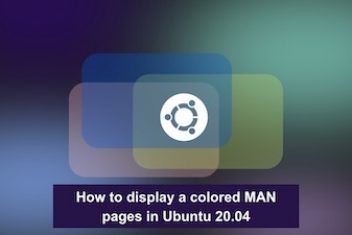 How to display a colored man pages in Ubuntu 20.04