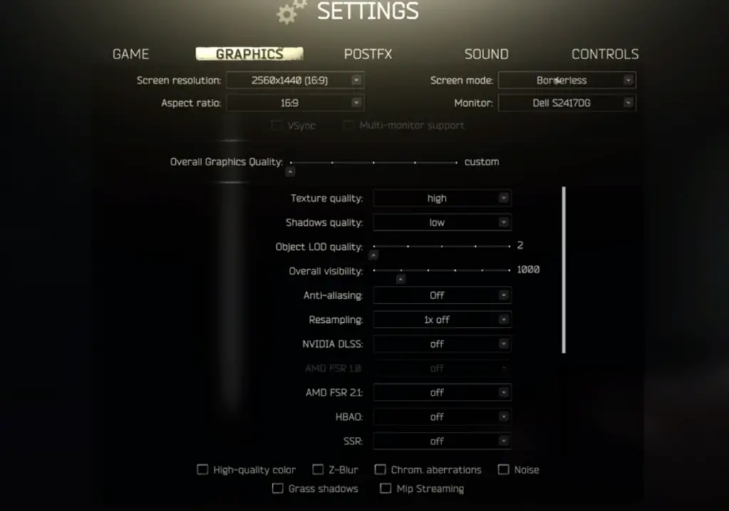 Best Escape From Tarkov Settings In 2023
