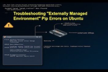 Troubleshooting “Externally Managed Environment” Pip Errors on Ubuntu