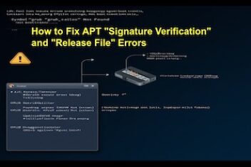 How to Fix APT “Signature Verification” and “Release File” Errors