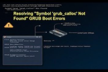 How to Fix “Symbol ‘grub_calloc’ Not Found” GRUB Boot Error
